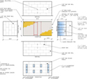 Racquetball, Squash Court, ReWall and Glass Wall Drawings 